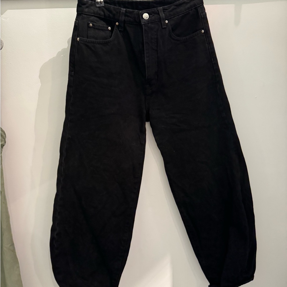 TOTEME barrel jean, black size 27